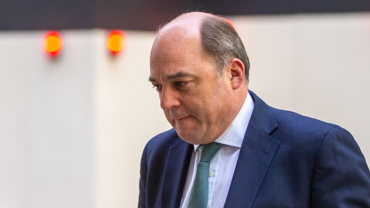 El ministro de Defensa británico, Ben Wallace, descarta presentarse para sustituir Johnson