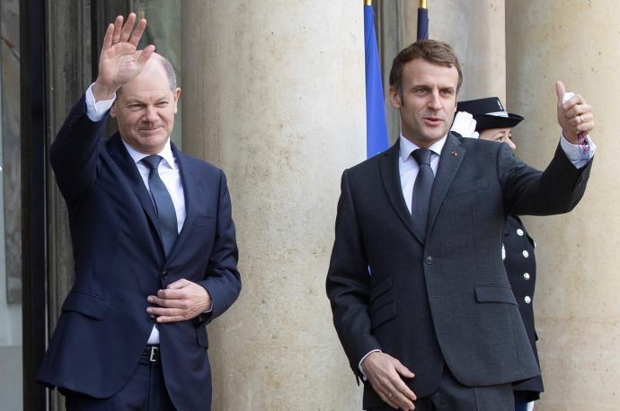 Macron y Scholz se reúnen en París con Ucrania y la soberanía energética como puntos centrales de su agenda bilateral