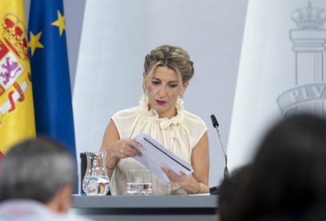Yolanda Díaz activa los canales para recibir dinero, pero Sumar no despega en redes