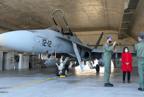 El Ejército del Aire confirma la existencia de amianto en la base de Torrejón de Ardoz