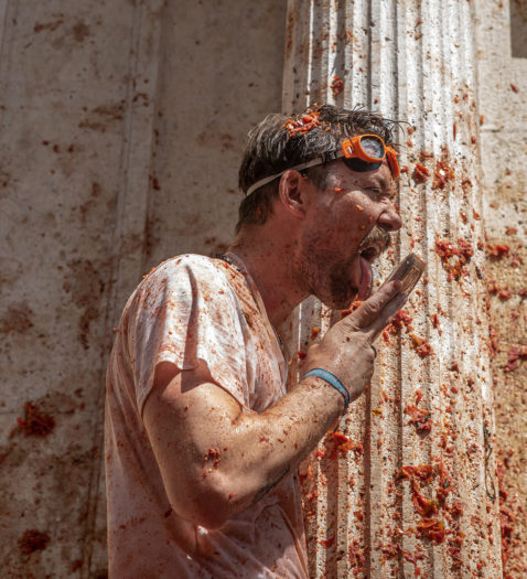 La Tomatina de Buñol, en imágenes