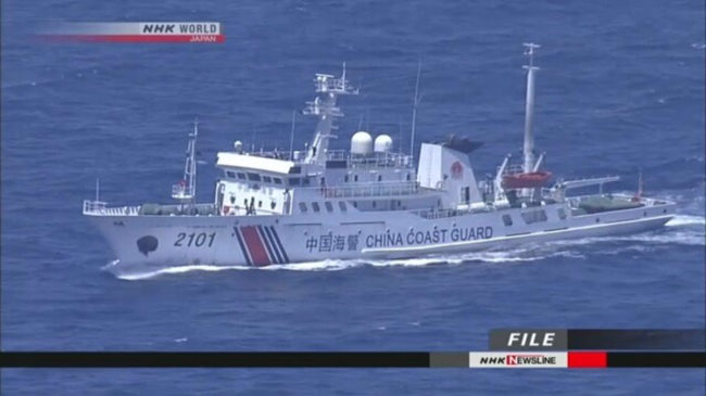 Japón denuncia la entrada de dos buques de China en sus aguas territoriales