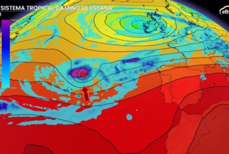 Un posible ciclón tropical podría dirigirse hacia España