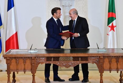 Francia estrecha lazos con Argelia en plena crisis energética