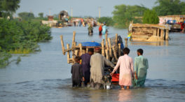 Aumentan a más de 1.100 los fallecidos por el temporal de lluvias en Pakistán