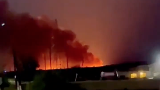 Rusia evacúa dos localidades tras comenzar a arder un depósito de armas cerca de Ucrania