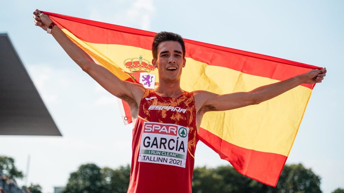 El español Mario García Romo, bronce en la prueba de 1.500 metros del Europeo