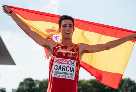 El español Mario García Romo, bronce en la prueba de 1.500 metros del Europeo