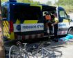 Detenido el conductor que atropelló a ocho ciclistas en Barcelona y se dio a la fuga