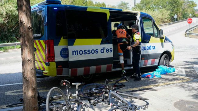 Detenido el conductor que atropelló a ocho ciclistas en Barcelona y se dio a la fuga