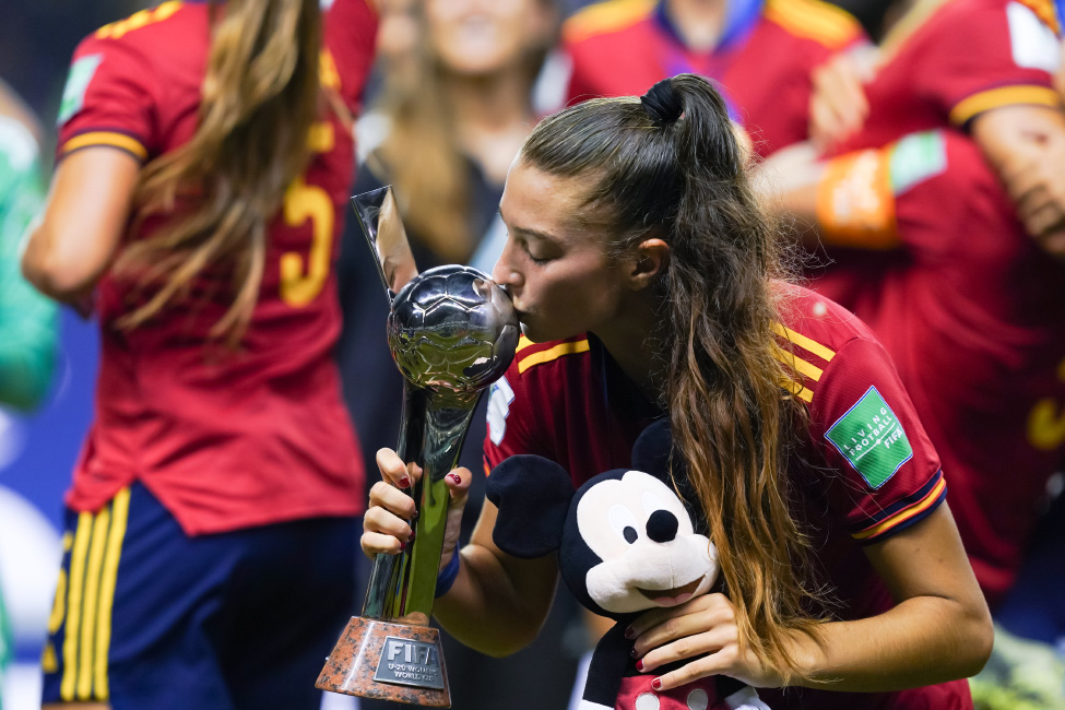 La victoria de España en la final del Mundial sub-20 femenino, en imágenes