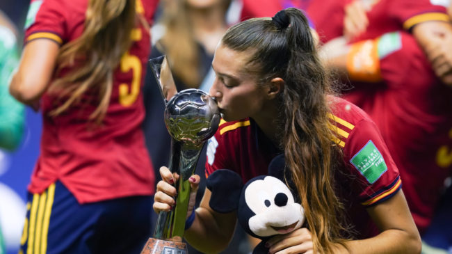 La victoria de España en la final del Mundial sub-20 femenino, en imágenes