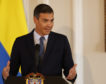 Sánchez se ríe en Bogotá cuando le presentan por error como presidente de la República