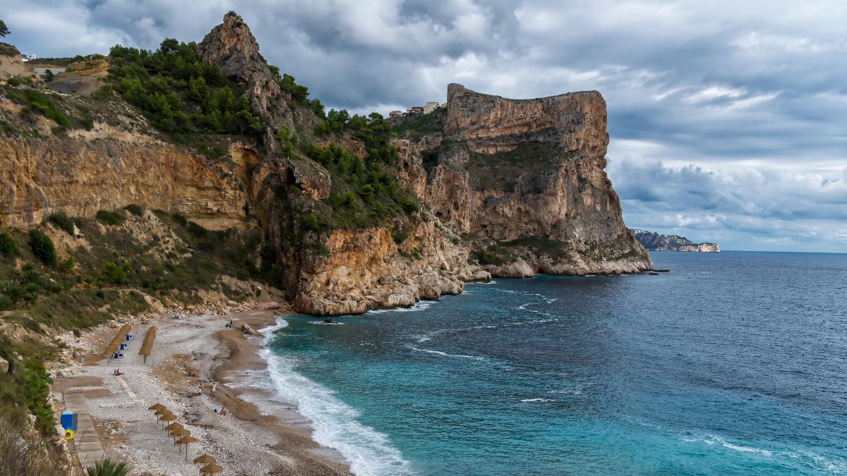 Cala de Moraig, en Alicante