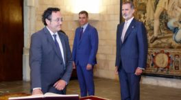 El nuevo fiscal general promete su cargo ante el Rey en el Palacio de Almudaina