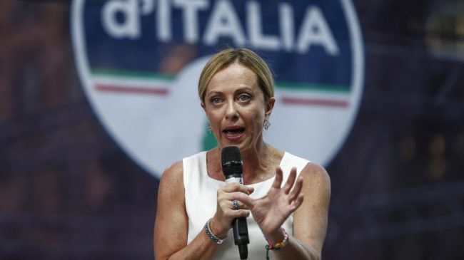 El Gobierno teme el impacto económico en España si Meloni gana las elecciones en Italia