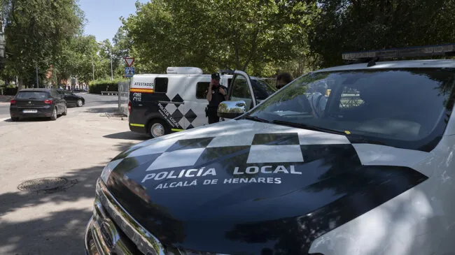 Un VTC choca en Madrid con un coche de Policía Local y deja ocho heridos