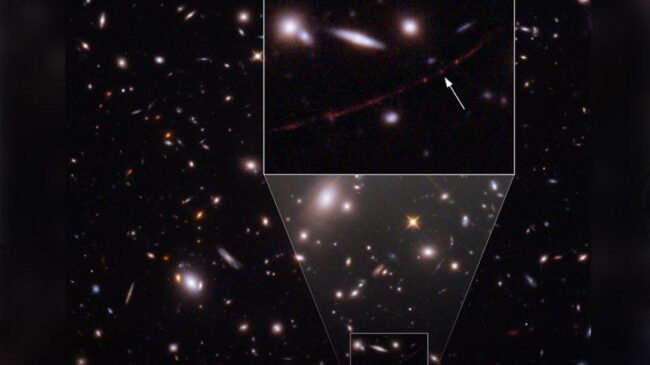 El telescopio James Webb muestra la que puede ser una de las galaxias más lejanas jamás observadas