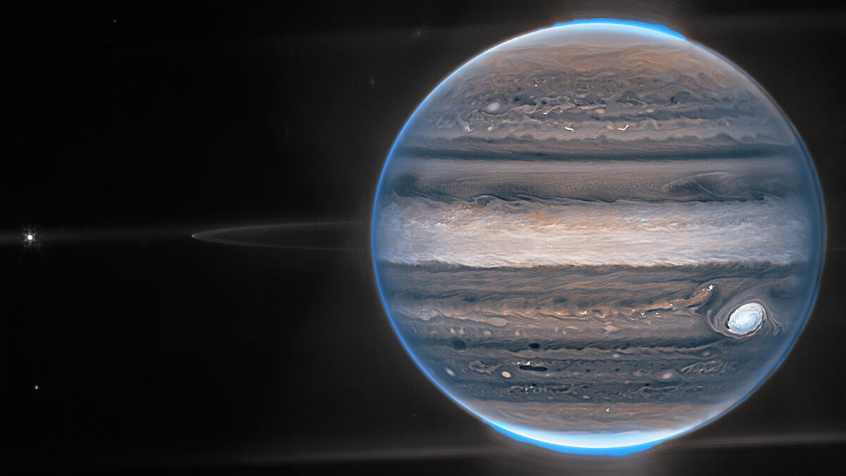 La NASA difunde nuevas imágenes de Júpiter que arrojan pistas sobre su vida interna