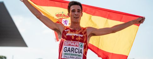 El español Mario García Romo, bronce en la prueba de 1.500 metros del Europeo