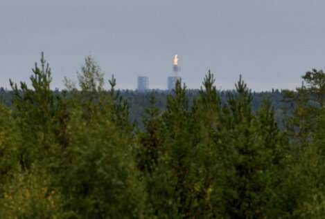Rusia podría estar quemando un excedente de casi diez millones de euros de gas por día