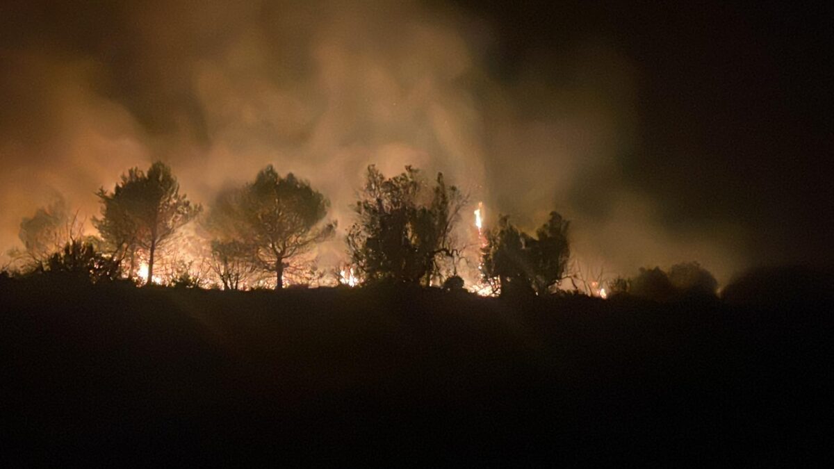 Los agricultores atribuyen la propagación del fuego al abandono del campo y de los cultivos