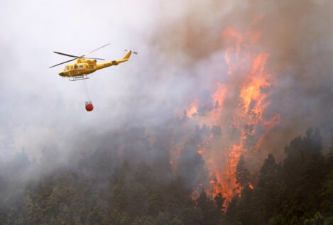 Las empresas aéreas que apagan incendios, al borde de la quiebra: «No podremos dar servicio»