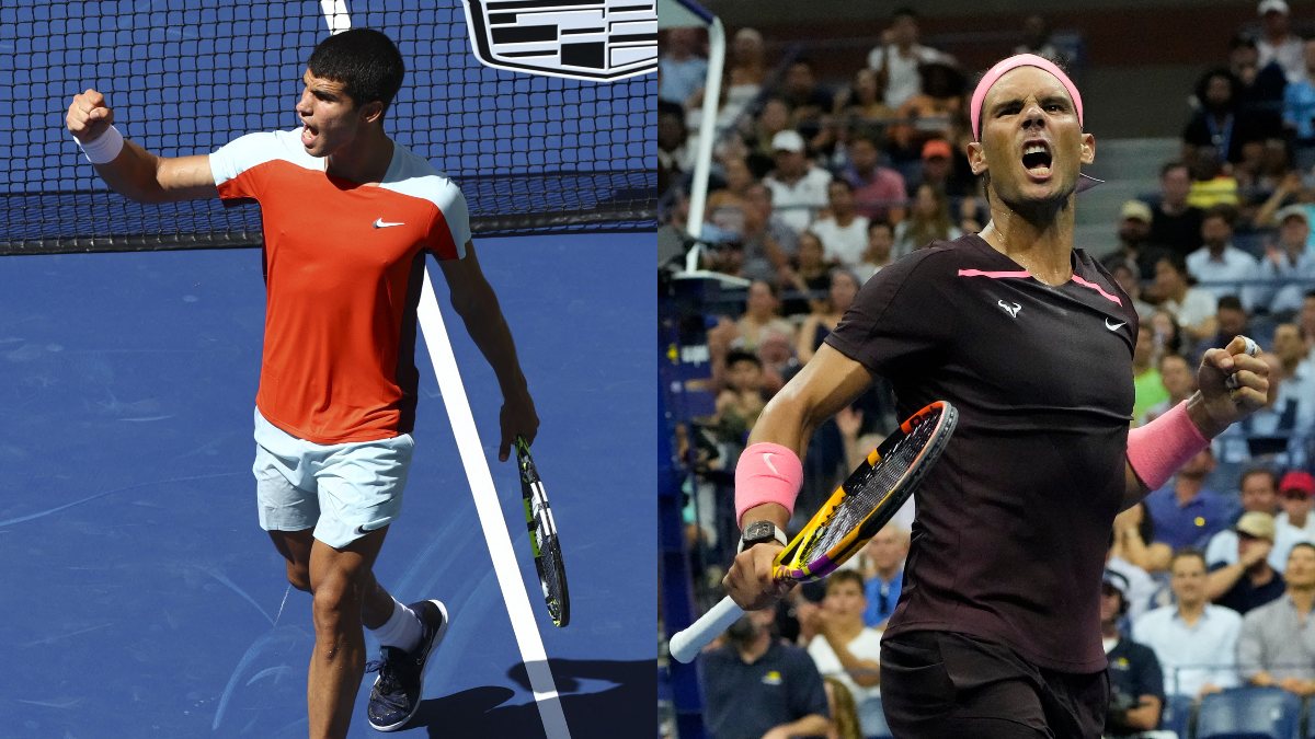 Nadal y Alcaraz sufren pero avanzan a la segunda ronda del Abierto de Estados Unidos