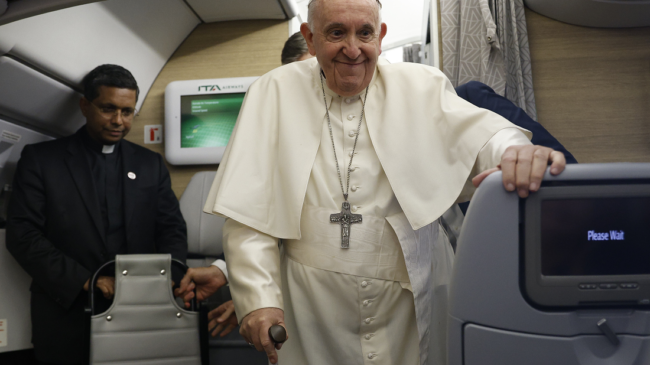 El papa irá a Kiev antes del 13 de septiembre, según el embajador ucraniano
