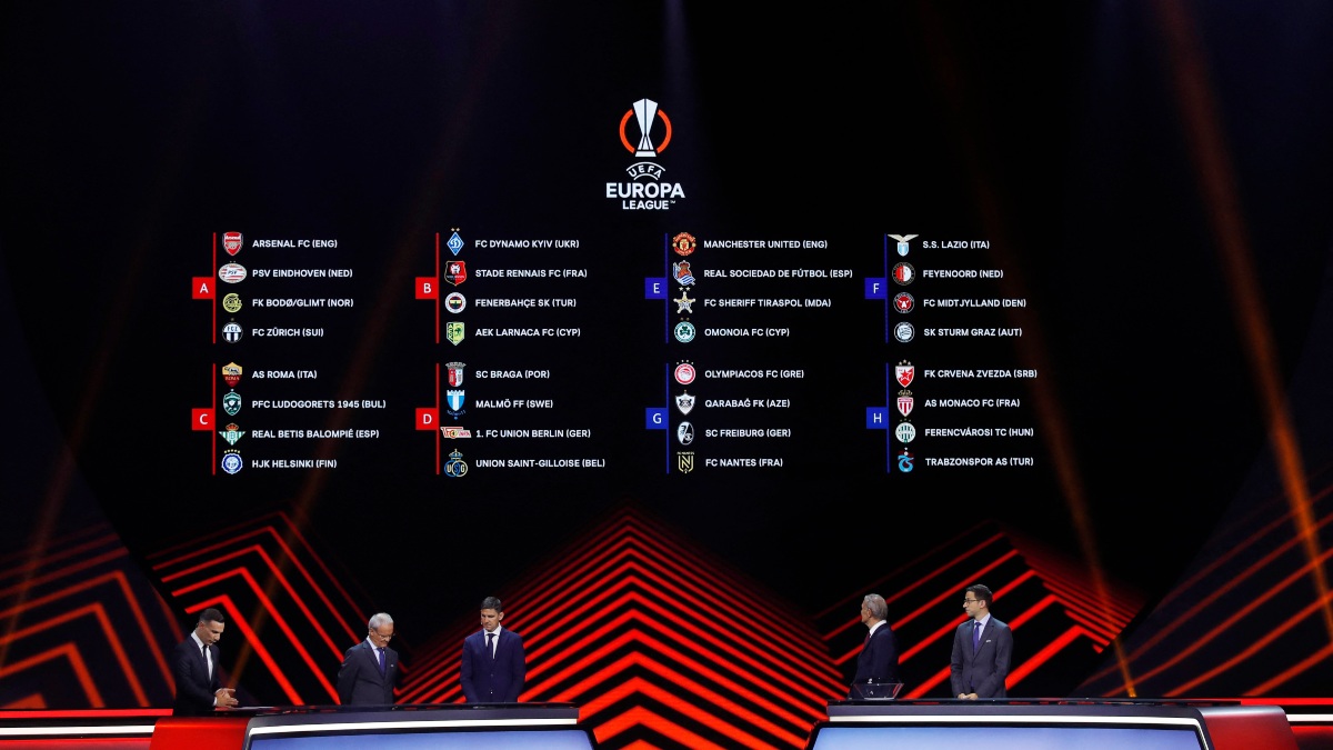 La Real y el Betis, emparejados con los 'cocos' United y Roma en el sorteo del Europa League