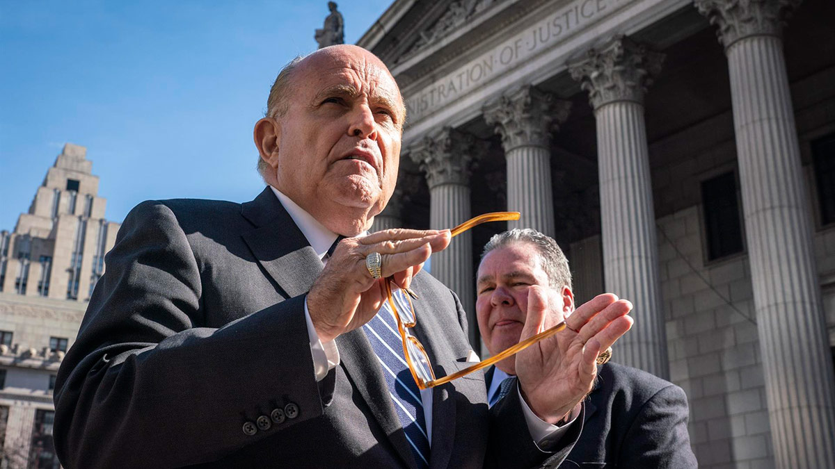 Rudy Giuliani, investigado por las acusaciones de fraude electoral de Trump