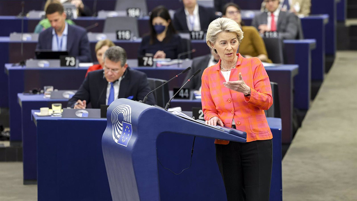 Von der Leyen avanza una reforma del mercado eléctrico para evitar el «chantaje» ruso