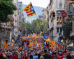 Cataluña arría banderas