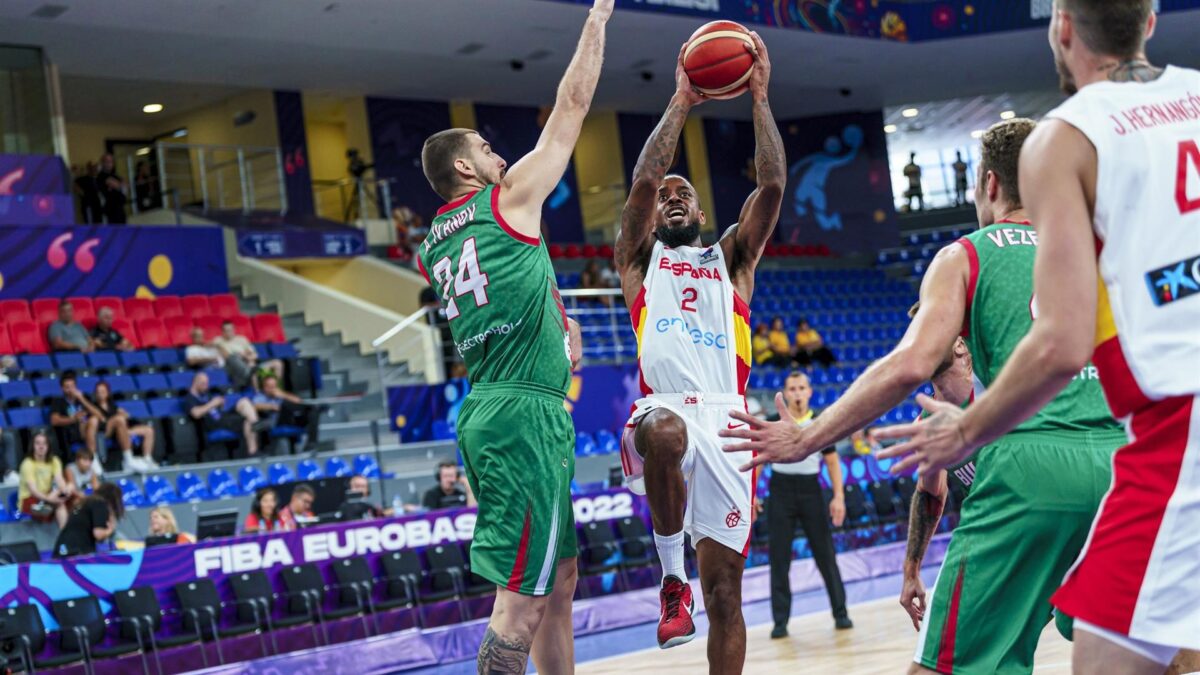 España comienza el Eurobasket con buenas sensaciones y un festival ofensivo ante Bulgaria