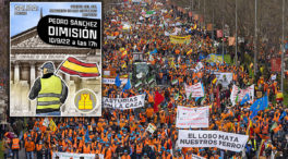 Los 'chalecos amarillos' convocan una manifestación contra Sánchez en Madrid