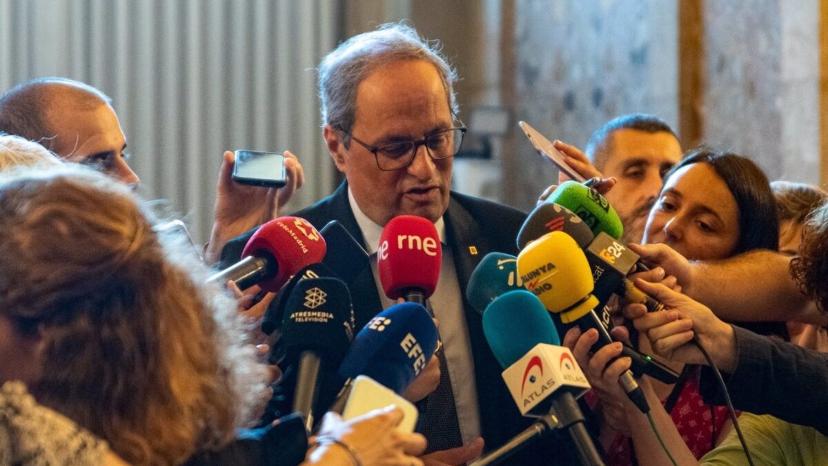 La Justicia admite el recurso de Torra y Costa por el presunto espionaje con Pegasus