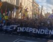 La manifestación de la ANC por la Diada termina entre cánticos de «Puigdemont presidente»