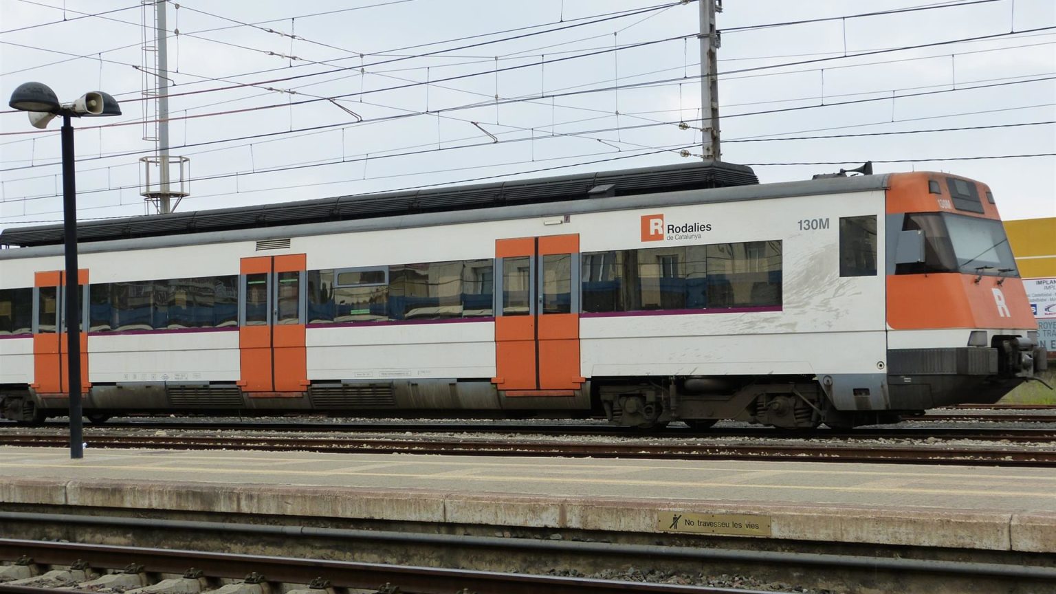Interrumpida la circulación de todos los trenes convencionales en Cataluña por una avería