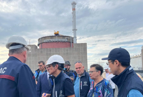 El OIEA pide una zona de seguridad en torno a la planta nuclear de Zaporiyia