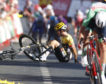 Primoz Roglic abandona La Vuelta a España tras sufrir una caída en la última etapa