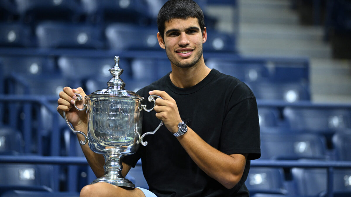 Así es Carlos Alcaraz, ganador del US Open, cuando no está en la pista de tenis