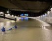 Una tubería rota en Marqués de Vadillo provoca inundaciones en una caótica mañana en Madrid