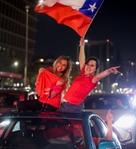 El rechazo a la nueva Constitución de Chile, en imágenes