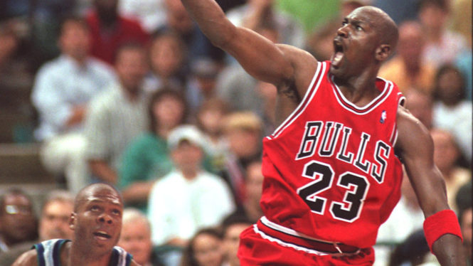 La camiseta Jordan la final de la NBA de 1998 rompe el
