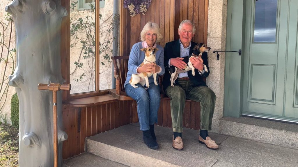 El rey Carlos tiene actualmente dos perros rescatados. 