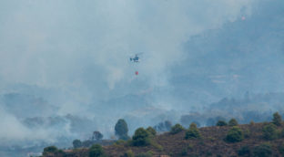 El incendio de Granada afecta a 5.000 hectáreas