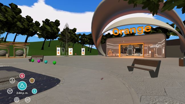Orange abre una tienda en el metaverso con gafas de realidad virtual Meta a 150 euros