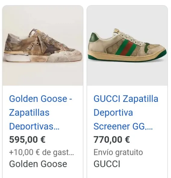 Shops gucci zapatos sucios