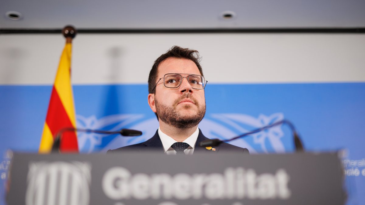 Aragonès descarta un referéndum pactado a corto plazo: «Sería engañar»