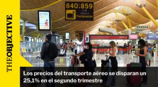 Los precios del transporte aéreo se disparan un 25,1% en el segundo trimestre